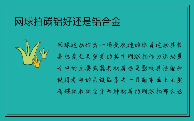 网球拍碳铝好还是铝合金